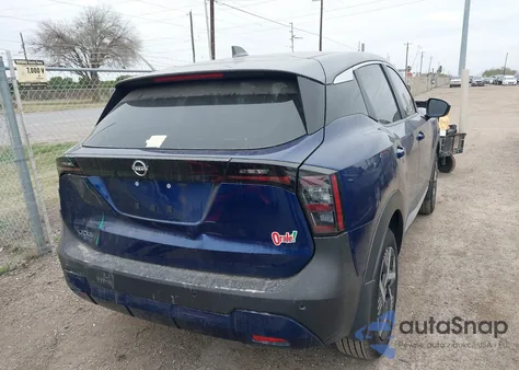 2025 Nissan Kicks Sv Fwd from USA, damaged, VIN 3N8AP6CA4SL318382